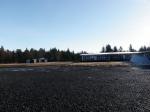 The site for a proposed track and athletic field behind Stedman Elementary School in Petersburg. The old swimming pool building once stood in the foreground.