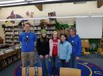 From left: Jon Kludt-Painter, Kylie Wallace, Sierra Schonberg, Hana Newman, Mary Ellen Anderson