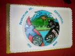 The logo for the city of Petersburg's centennial celebration was created by local resident Randi Flint.