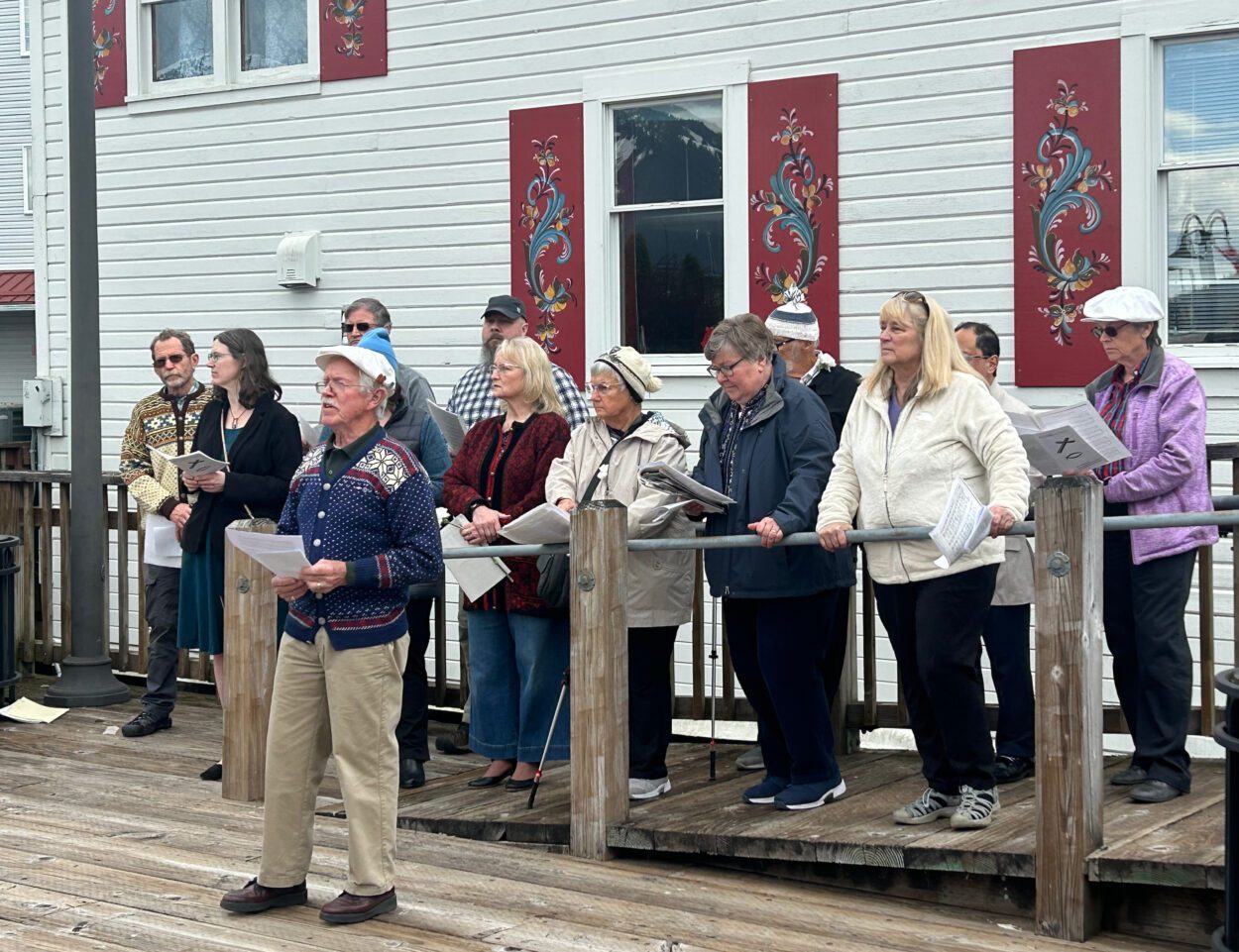 Petersburg Ministerial Association blesses local fishing fleet KFSK